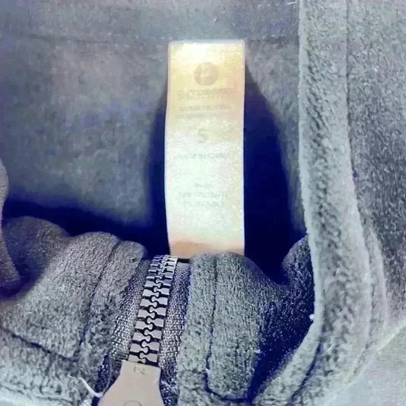 90 Degree by Reflex Jacket Black Women Size Small Full Zip Velvety Fleece - Picture 4 of 7